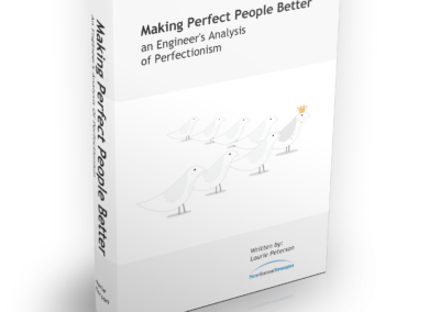 Making Perfect People Better - book design