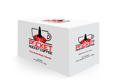 Pocket Rocket Coffee-Box - Package Design